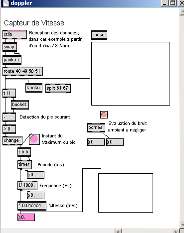 Traitement des data du capteur piezo.