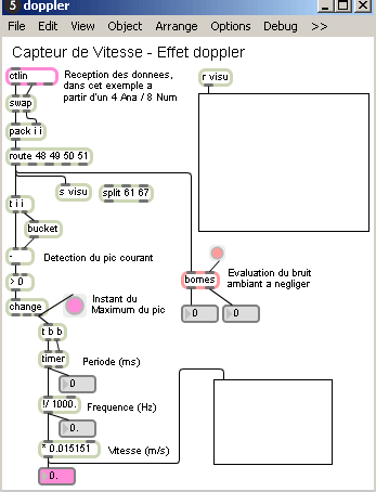 Traitement des data du capteur piezo.