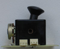 Joystick stable vu de face